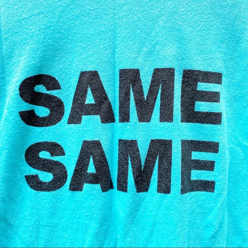 Sold Turquoise t shirt - Picture 3 of 5